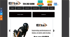 Desktop Screenshot of elitesports-spine.com