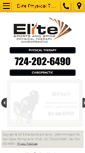 Mobile Screenshot of elitesports-spine.com